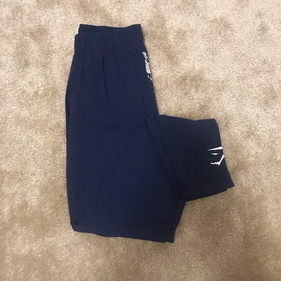 Gymshark Pants - Gymshark Ark Jersey Leggings — Navy Blue